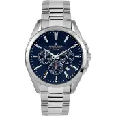 Jacques Lemans Chronographen Derby Blue - Steel
