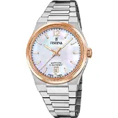 Festina Armbanduhr Rivé Swiss Made Silver & Rose-gold