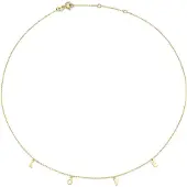 Jackie 14K Gold Jackie JKN23.030 Dames Collier - 45cm JKN23.030 Damenhalskette