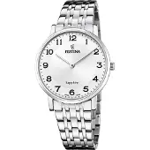 Festina Herrenuhr Swiss Made Armbanduhr Edelstahl silber UF20045/1
