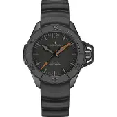 Hamilton H77845330 Herren-Taucheruhr Khaki Navy Frogman Schwarz