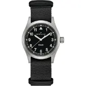 Hamilton H69401430 Armbanduhr Khaki Field Quarz Schwarz 38 mm