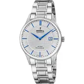 Festina Herrenuhr Swiss Made Armbanduhr Edelstahl silber UF20067/3