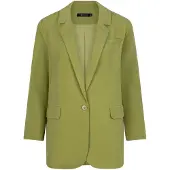 Ydence Damen Blazers Blazer Maisie - Lime - Größe M