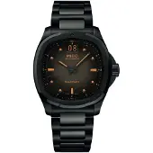 Mido Multifort TV Big Date M049.526.33.081.00 - Zahlen und Striche mit Superluminova orange belegt,braun / schwarz,schwarz - 40mm