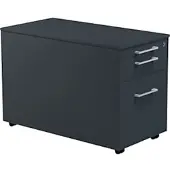 Mauser Schubladencontainer m.Rollen, 520x800mm, 1 Materialschub, antharzitgrau