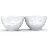 Tassen Schälchen-Set 200ml - Verpennt Lecker weiß