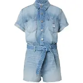 Lee Damen Jumpsuits Chore Shortall - Lichtblauw - Größe XS