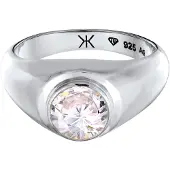 KUZZOI Ring 925 Sterling Silber in Silber | Gr.: 54