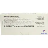 Weleda Mercurius Auratus D 15 Ampullen 8x1 ml