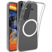 dbramante1928 Greenland Pro - Hintere Abdeckung für Mobiltelefon - kompatibel mit MagSafe - Kunststoff - klar - für Samsung Galaxy S25