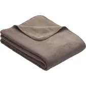 Ibena Unidecke Sorrento Doubleface Espresso/Hellbraun