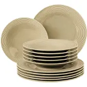 Seltmann Geschirr-Set "Tafelservice Beat Color Glaze 12er Set"