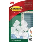 SILA Command 8 Stück Clips zum Aufhängen von Lichtern und Dekorationen