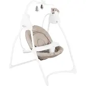Graco Lovin' Hug elektrische Babyschaukel mit Musik, ab Geburt bis 9 Monate, Little Adventures