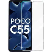 Cadorabo Display Schutzglas Folie für Xiaomi Poco C55 3er Pack