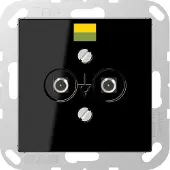 JUNG Potenzialausgleichsdose A UP Steckd 2f A565-2BFSW