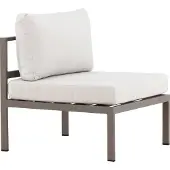 Ebuy24 Copacabana Gartensofa Mittelsegment beige.