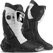 Gaerne GP1 LS Schwarz Weiß Motorrad Stiefel Größe 41