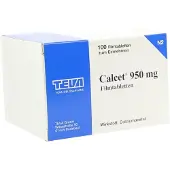 Teva Calcet 950 mg Filmtabletten 100 St