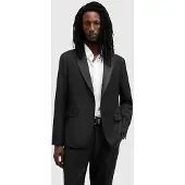 AllSaints Tisbury Blazer Black Größe: 38 | Blazer Outlet | Herren | Schwarz