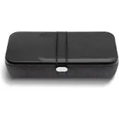 OrbitKey Nest v2 - Elektronik Organizer Tasche mit einem 2-in-1-Induktionsladegerät Schwarz