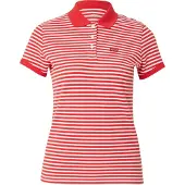 Levi's Hm Polo Marigold Stripe Mars Red Größe: XS | Poloshirts Outlet | Damen | Rot