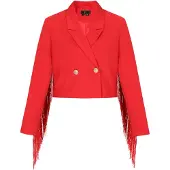 Faina Women Blazer in red | Gr.: XL