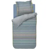 Pip studio Kissenbezüge Ashanti Blau Baumwolle Perkal-80 x 80 cm