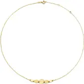 Jackie Gold Halskette - Jackie Fez Disc Necklace - Gr. unisize - in Gold - für Damen