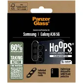 PanzerGlass Kameraprotektor Hoops Optic Rings für das Samsung Galaxy A36 - Transparent