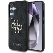 GUESS Samsung Galaxy S25 Hülle - Kunststoff - - Backcover/Hard Case - Schwarz