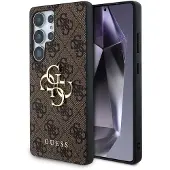 GUESS Samsung Galaxy S25 Ultra Hülle - Kunststoff - - Backcover/Hard Case - Braun