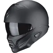 Scorpion Exo-Combat II Solid Matt Schwarz Jethelm Größe L