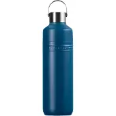 Le Creuset On The Go 41066336420001 doppelwandige Trinkflasche, Deep Teal, 1,0 L