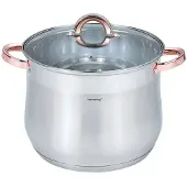 Klausberg Großer Catering-Topf aus Stahl 10,7L 26cm Roségold KB-7794