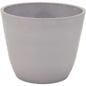 Mega Collections Ecostone Ei Pflanzentopf - Braun Taupe, 41 x 33 cm