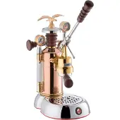 La Pavoni LPLESE01EU, Espressomaschine, 1,6 l, 950 W, Chrom, Kupfer, Gold