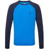 Mountain Equipment Redline Herren Longsleeves blau Größe XL Bergsteigen | Wandern Atmungsaktiv Lyocell (TencelTM) enthält recycelte Materialien (Herstellerangabe)