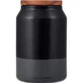 Cole and mason Vorratsbehälter Cole & Mason Hinxton Medium Ceramic Black/Grey