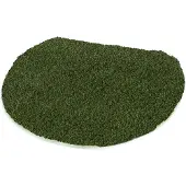 Kleine wolke Badematte "RELAX", rutschhemmend beschichtet, fußbodenheizungsgeeignet, Badteppich, Uni Farben, rechteckig, rund & als Set erhältlich