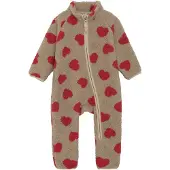 CeLaVi Teddy Fleece-Overall, Cayenne, 70