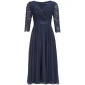 Swing Coctailkleid 5AE29100 Dunkelblau Regular Fit