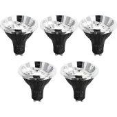 LUEDD Set mit 5 GU10 Dimmbare LED-Lampe 70mm 6,5W 600LM 3000K