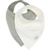 Jollein Lätzchen Bandana Hydrophil - Olive Green/Oatmeal - 2 Stück