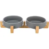 Trixie Feeder Set Grau 31 x 6 x 16 cm