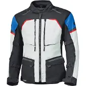 Held Tridale Top Hellgrau Blau Rot Wasserdichte Motorrad Textiljacke Größe 5XL