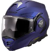 LS2 FF901 Advant X Solid Glanz Schwarz Klapphelm Größe L