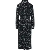 s.Oliver Black Label Freizeitkleid Damen blau gemustert, 42 752527-0001-00420