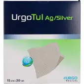 Urgo GmbH Urgotül Silver 15x20 cm Wundgaze 5 St